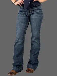 ARIAT WOMEN HIGH RISE SLIM TROUSER FLORIDA JEANS- 10047324