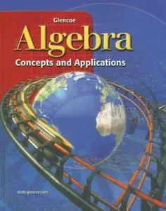 USED-Algebra: Concepts and Applications by Glencoe (Hardcover)