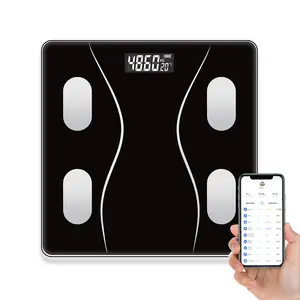 Wi-Fi Smart Weighing Scale, Huge 4.3" Screen —  Step-On Body Measurements (Track Weight, BMI, Fat/Fit Goals)