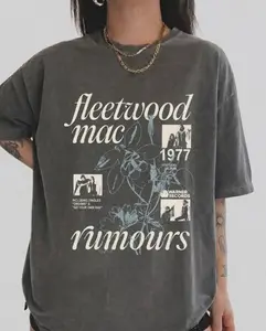 Rumours Inspired Vintage Band Shirt, Retro 90s Rock Music Graphic Tee, Distressed Concert Fan Style