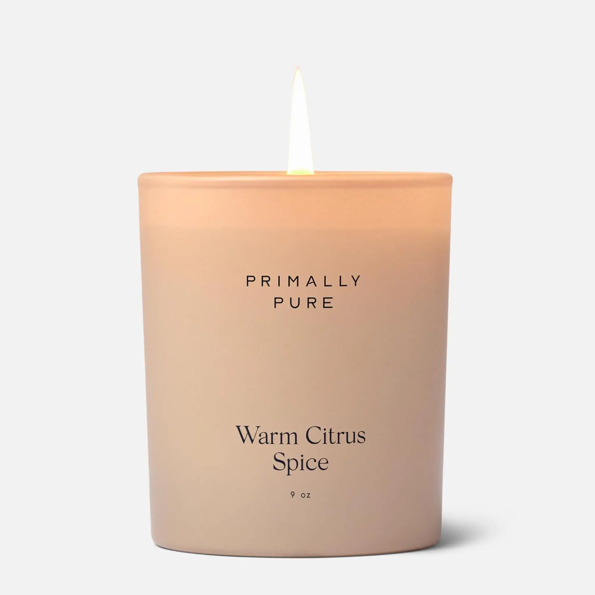 Primally Pure Candle - Hand-Poured with Beeswax Coconut & Soy Waxes Clean Burning Non-Toxic Fragrance