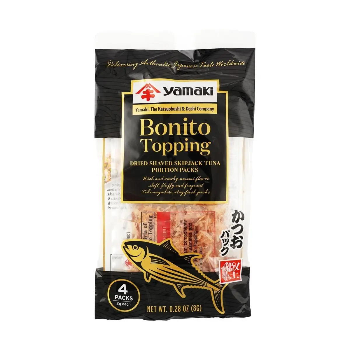 YAMAKI Japanese Bonito Flakes - 8g Dried Fish for Authentic Umami Flavor