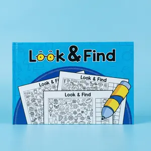 Seek-and-Color Deluxe Activity Book: 100+ Hidden Object Puzzles for Kids Ages 6-9 - Challenging & Fun Workbook for After School, Road Trips & Rainy Days