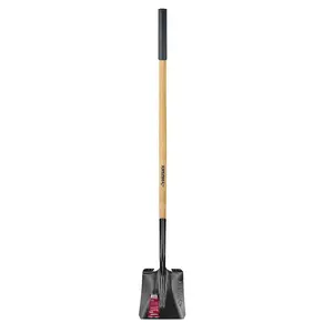 47 in. L Wood Handle Carbon Steel Transfer Shovel with Grip 47 in. L Wood Handle Carbon Steel Transfer Shovel with Grip