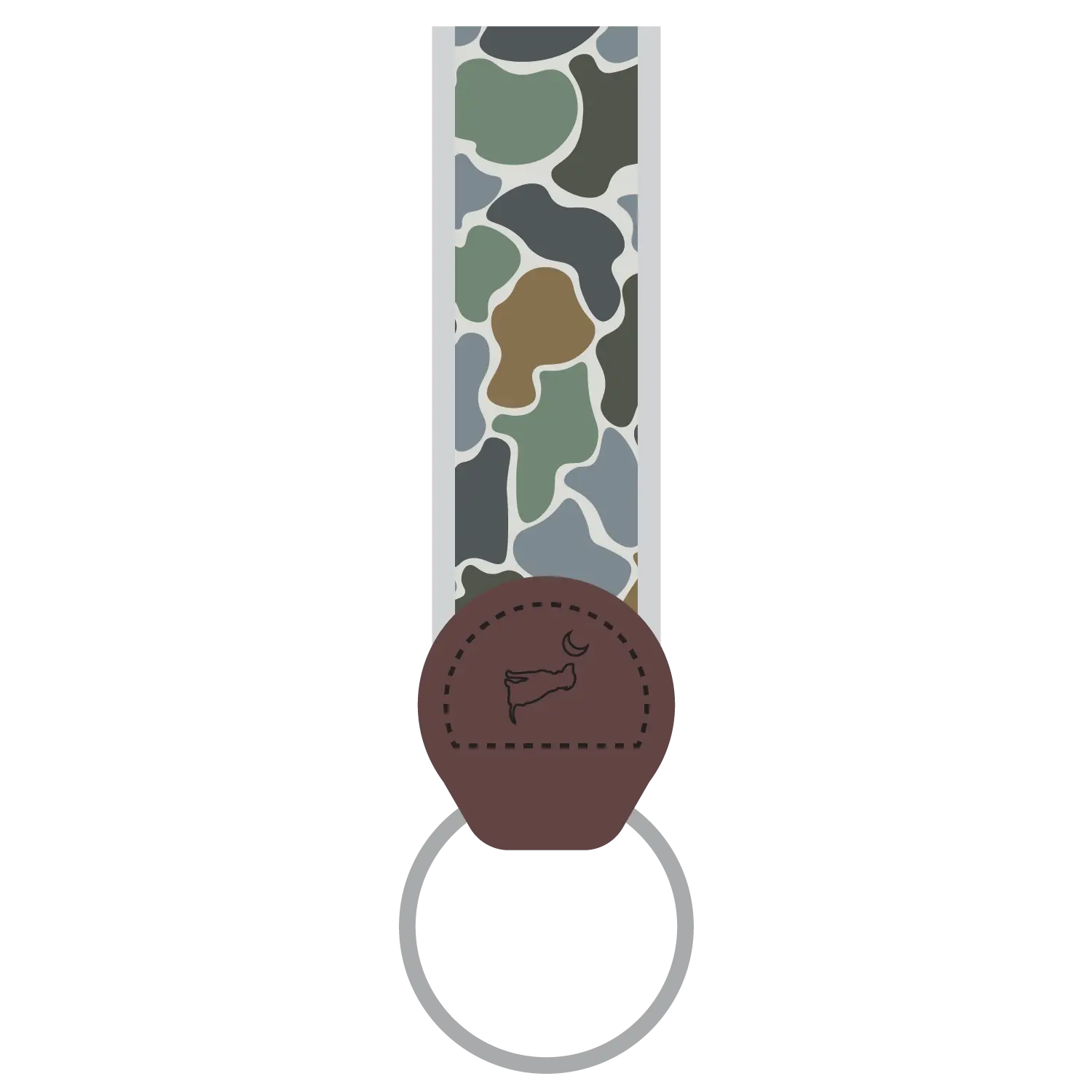 Local Boy Outfitters Keychain - Forest Camo Bluff - L2100009-FCBL