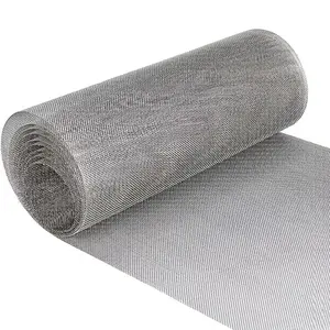 Stainless Steel Woven Wire Mesh, Durable, Size 30 X 89.99 Cm, Suitable for Window Screens, Mosquito Insect Prevention, Easy Cutting and Installation, Hardware