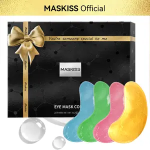 [MASKISS Official]Under Eye Patches 40 Pairs 4-Color Eye Mask Gift Set for Dark Circles Swollen Eyes Bags & Wrinkles Skincare Gift for Women