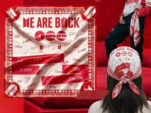 We Are Back Double Layer Smooth Satin Bandana