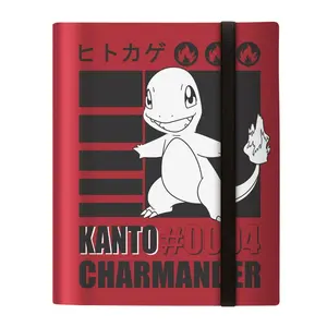 Ultra Pro Pokemon Kanto Charmander 9-Pocket Pro Binder