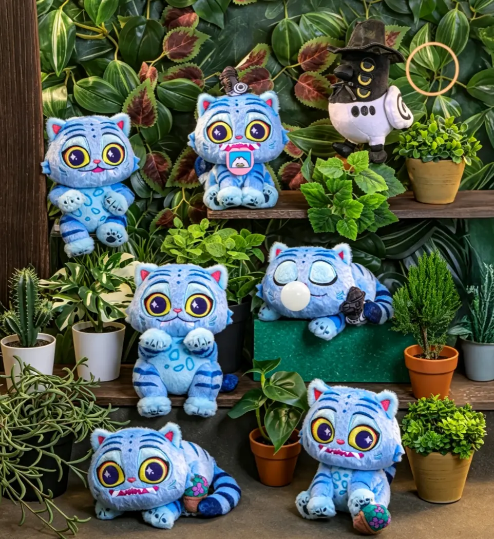 KPop: Demon Hunters Tiger Series Plush Blind Box