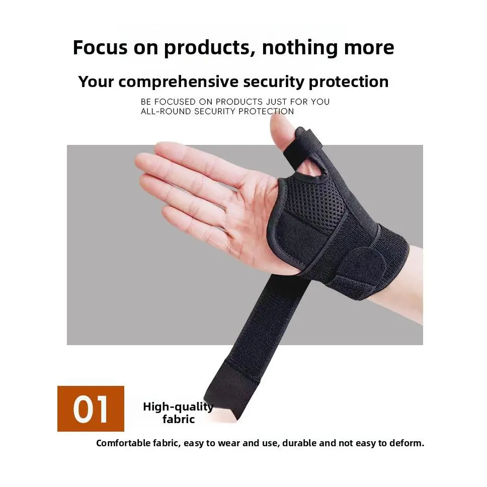 Cross-border sports tendon sheath wrist guard hand sheath with support ...