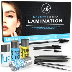 Eyebrow Lamination Kit | At Home DIY Brow Lamination Kit For Instant Lift | Professional Eye Brow Supplies for Fuller Eyebrows | Home and Salon Use | Laminado de Cejas