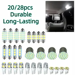 LED Car Reading Light Kit,Ultra Bright,Easy to Install,Low Power Consumption,Car Interior Light,Dome License Plate Light,Car Wedge Lights