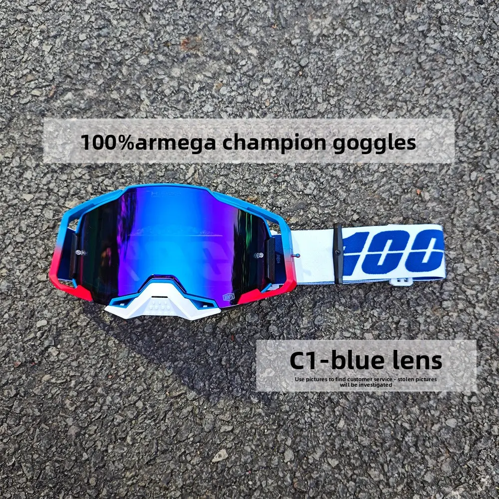 100% Armega Champion MX Goggles – Off-Road Riding Goggles with Quick Release & HD Vision Lens 100% Armega Champion MX Goggles – Off-Road Riding Goggles with Quick Release & HD Vision Lens