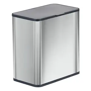 GLAD SS UNDER COUNTER KITCHEN BIN 6L / 1.5G  w/ANTIMICROBIAL LID SIOC Cabinet Plastic