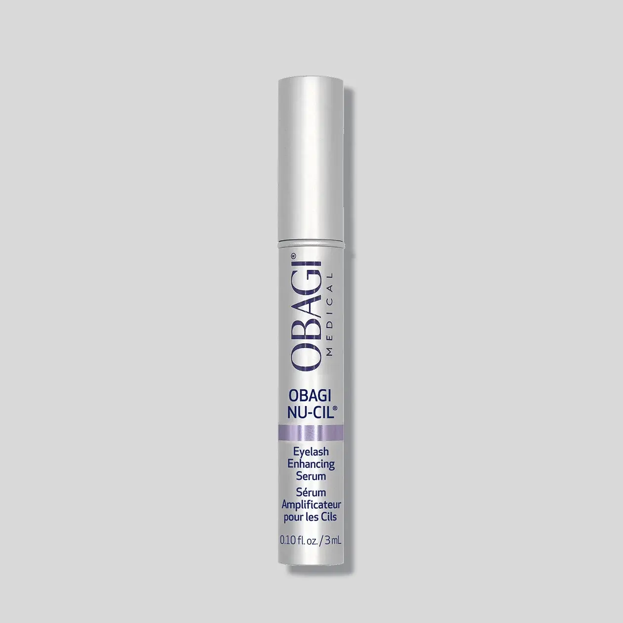 Obagi Nu-Cil Eyelash Growth Serum - Clinically Tested Adult Eye Care Product, All Skin Types Formula, Strengthener That Improves Eyelash Thickness, Single Item, Lash Serum For Growth, Thicker, Longer Lashes, Thicker Lashes