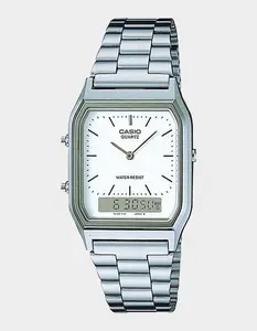 CASIO AQ230A-7AVT Watch, Silver
