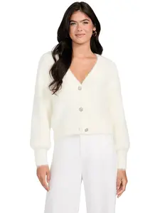 GUESS Female Keyla Fuzzy Cardigan