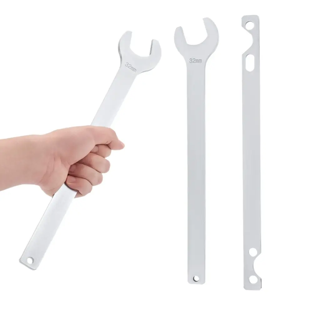 Orion Motor Tech Fan Clutch Wrench Set with 32mm Nut and Water Pump Pulley Holder for BMW E34 E36 E39 E46 E90, 2pc, Silver Car Repair Tools Car Inspection Tools, truck stuff,tools gadgets, Limited Time Deal