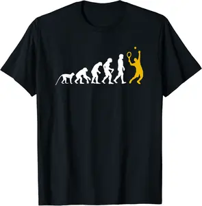 Evolution of Tennis Tshirt for Tennisplayer - Luismrid Shop 38B07NW6F23G