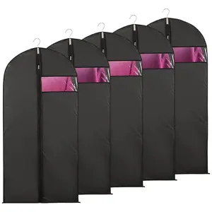 Insect-proof, Moisture-proof, and Mildew-proof Hanging Garment Bag for Clothes Storage and Organization