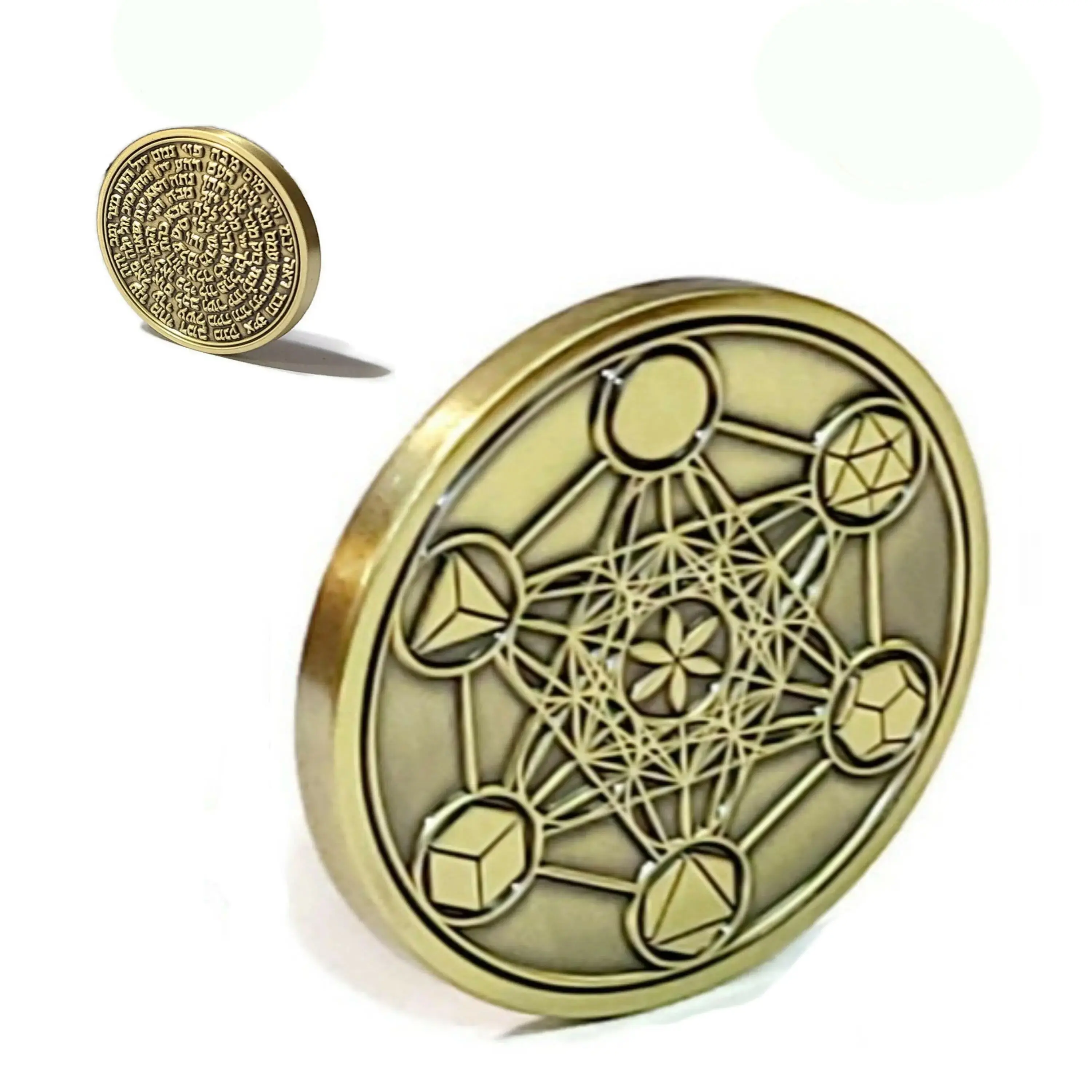 Metatron's Cube 72 names of God Angel Decor