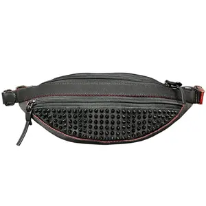 Pre-owned christian louboutin Others Tote Bags Studs Nylon Body Bag
