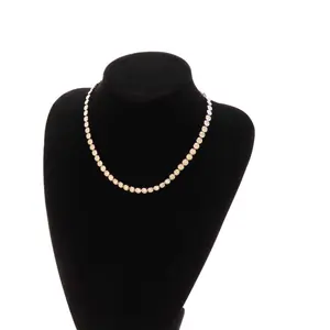 Pre-owned Swarovski Glass Small Leather Goods Crystal Necklace