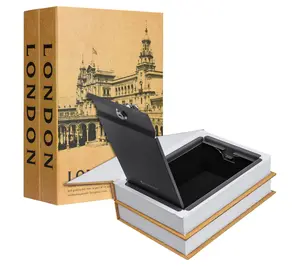 Barska London & London Series Dual Book Lock Boxes w/ Key Lock