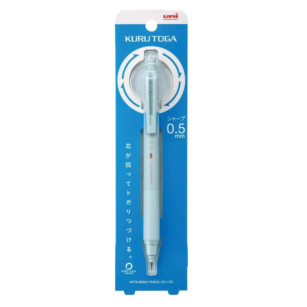 Uni-ball Kuru Toga Advance KS Mechanical Pencil 0.5mm Ice Blue - Limited Edition