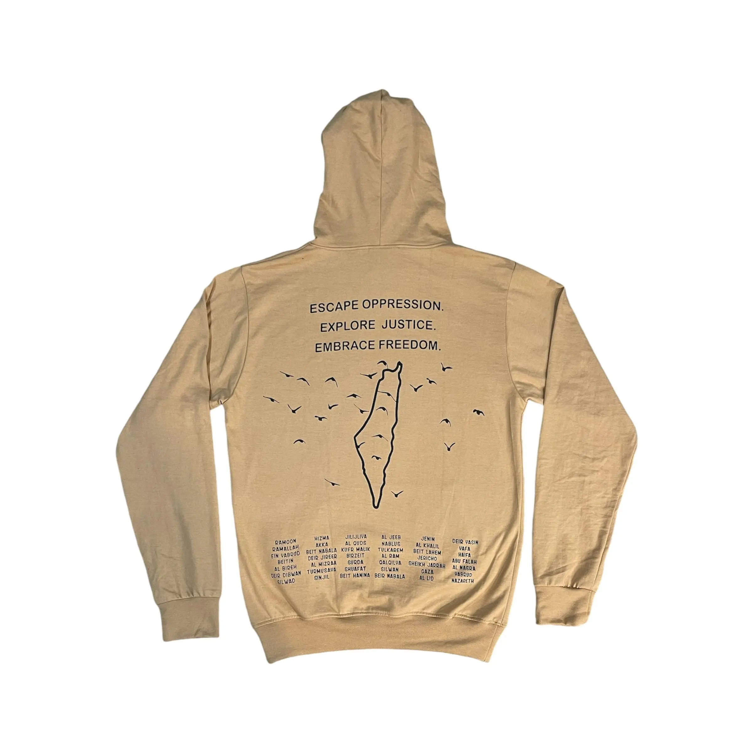 Freedom Lightweight Hoodie - Tan