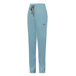 Women Scrubs Pant with Elastic Waist Workwear Professionals Drawstring Straight Leg Pull-On Cargo