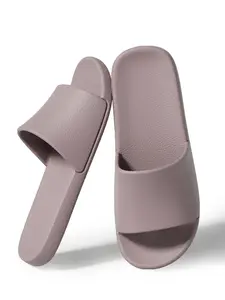 Women's Solid Color EVA Slides, Casual Comfortable Soft Non-slip Slipper for Indoor Outdoor Wear, Lightweight Comfortable Slides for Daily Wear, Soft Sole Slippers, Walking Shoes, Footwear