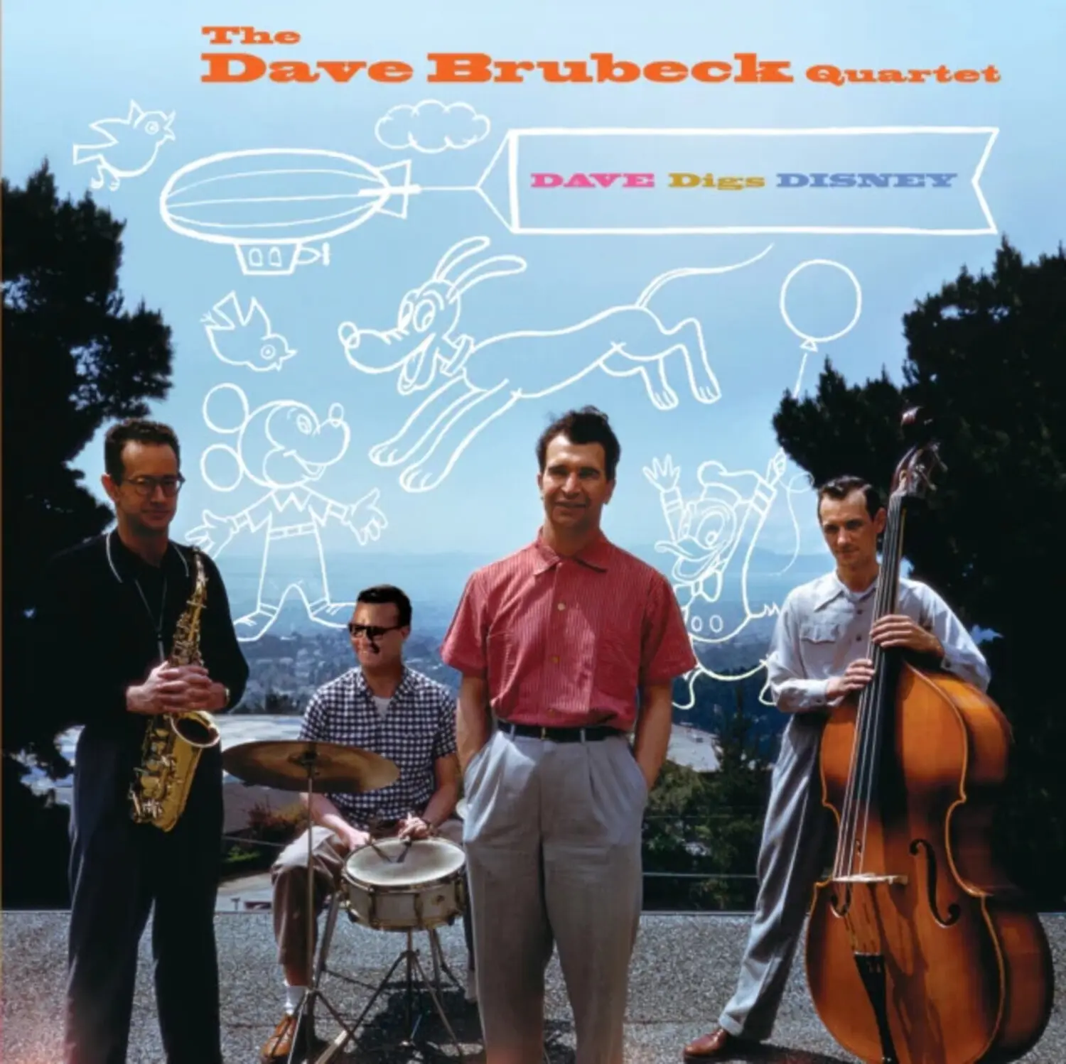 Dave Brubeck - Dave Digs Disney - Limited 180-Gram Colored Vinyl with Bonus Tracks  [VINYL RECORD - LP] Bonus Tracks, Colored Vinyl, Ltd Ed, 180 Gram, Spain - Import