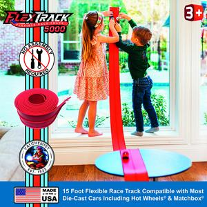 Rocket Red FlexTrack 5000 Flexible Race Track