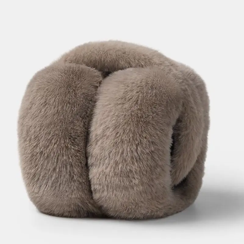 Soft Plush Ear Warmer Headband, Ear Protectors, Ear Snood, Ear Cover, Warm Winter Accessory for Cold Weather, Stylish & Comfortable Design for Daily Use