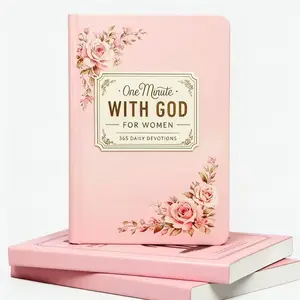 One Minute with God for Women, 365 Days Devotional Journal, Portable Daily Reflections Notebook, Simplified Bible for Women and Beginners, Perfect Gift for Holidays, Birthdays, Christmas & New Year, Self-Improvement Journal