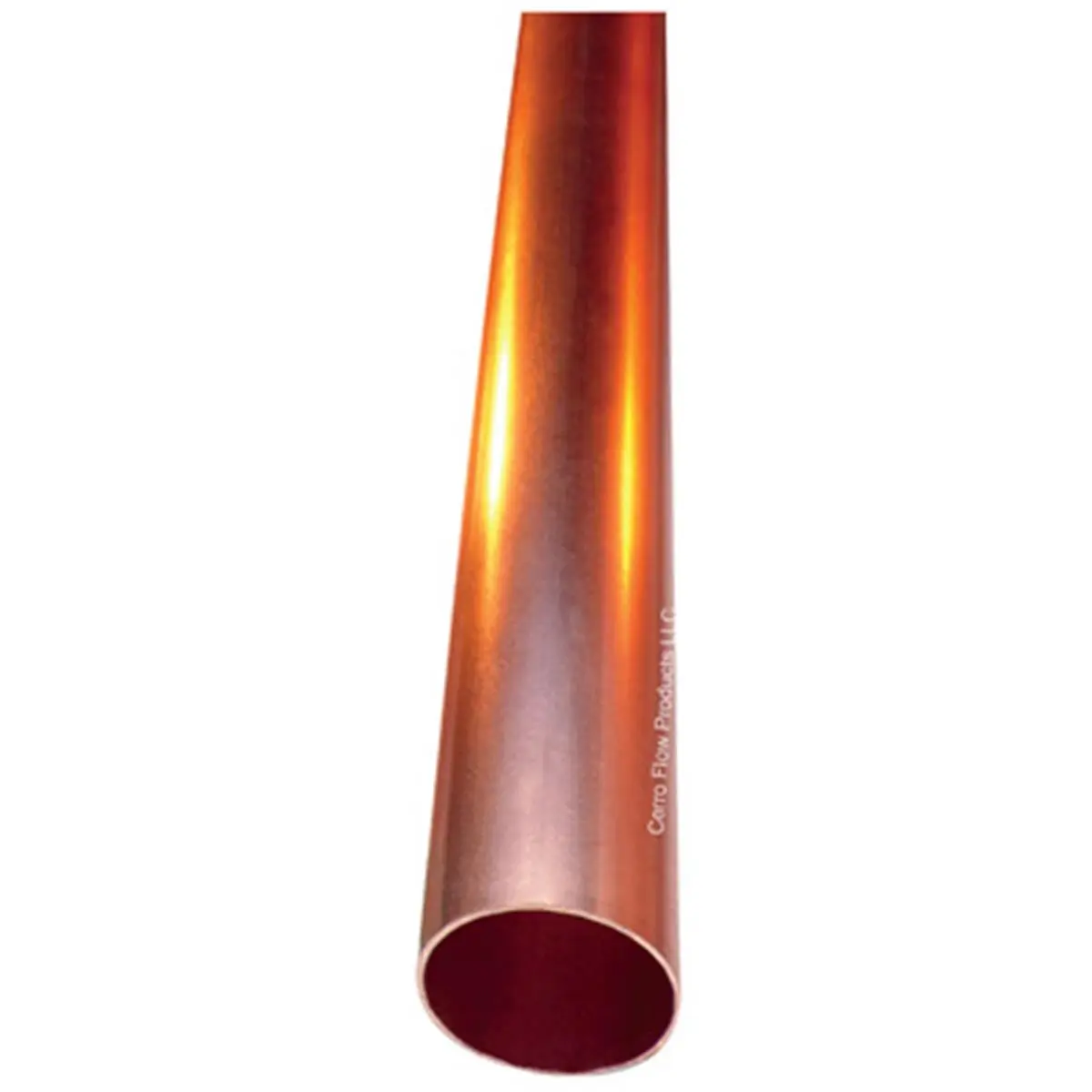 212 MAIN Type L Commercial Hard Copper Pipe, 0.5 in. x 5 ft. Straight Tube for Professional Plumbing and HVAC Projects