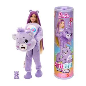 Mattel Cutie Reveal Barbie x Care Bears Series Action Figure Toy