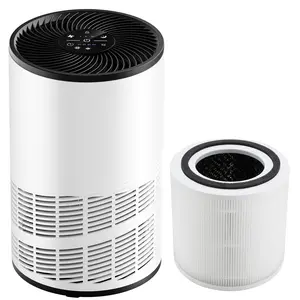 【Deal】SweetFurniture Air Purifier for Home Bedroom Up to 960ft²,HEPA Filter Purifiers with Air Quality Monitor,360°Air Outlet Portable,25dB Sleep Mode