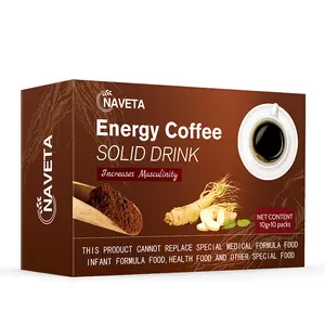 Functional Energy Coffee Herbal Coffee Blend for Daily Energy, Focus & Performance (10 Sachets)