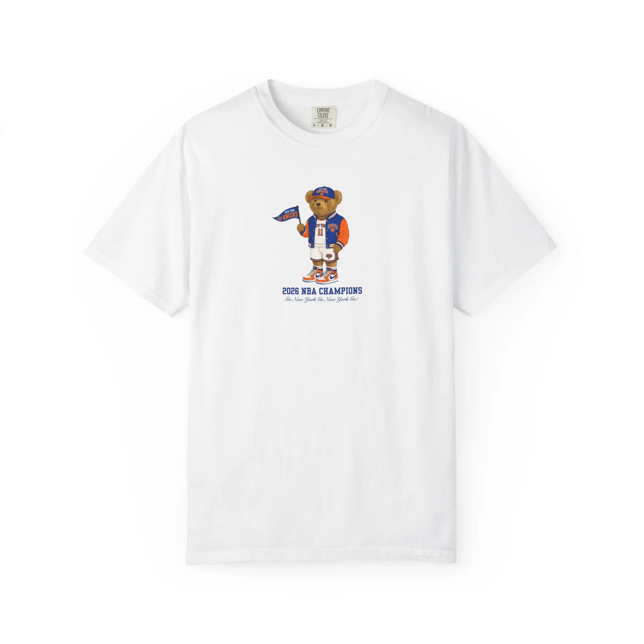 NYC 2026 CHAMPIONS TEDDY TSHIRT