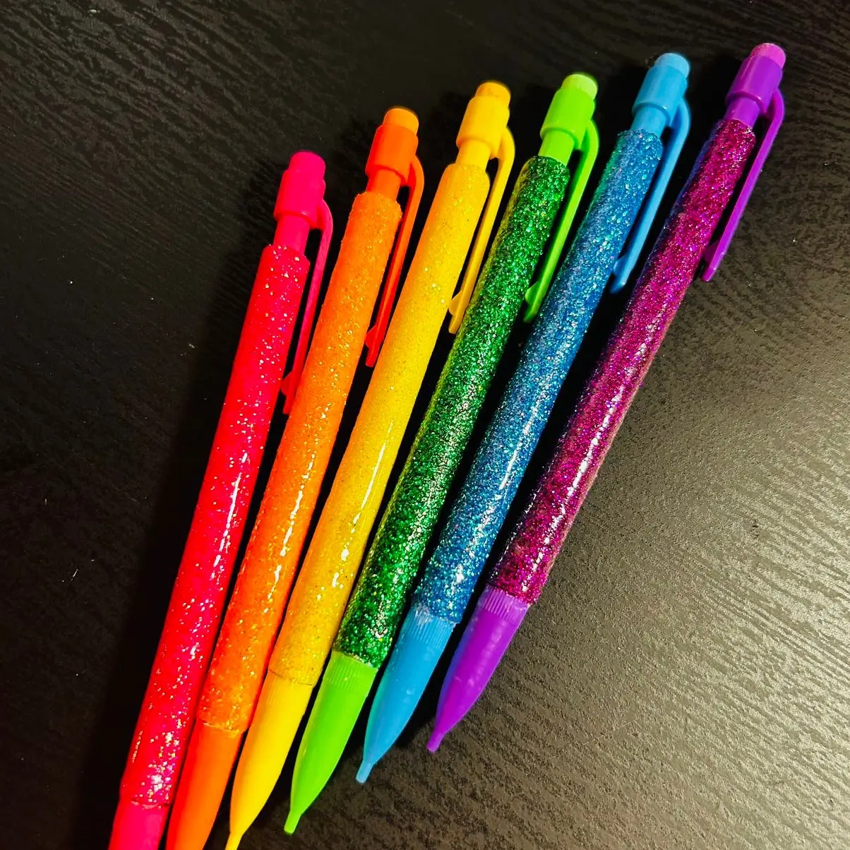 Glitter pencils!