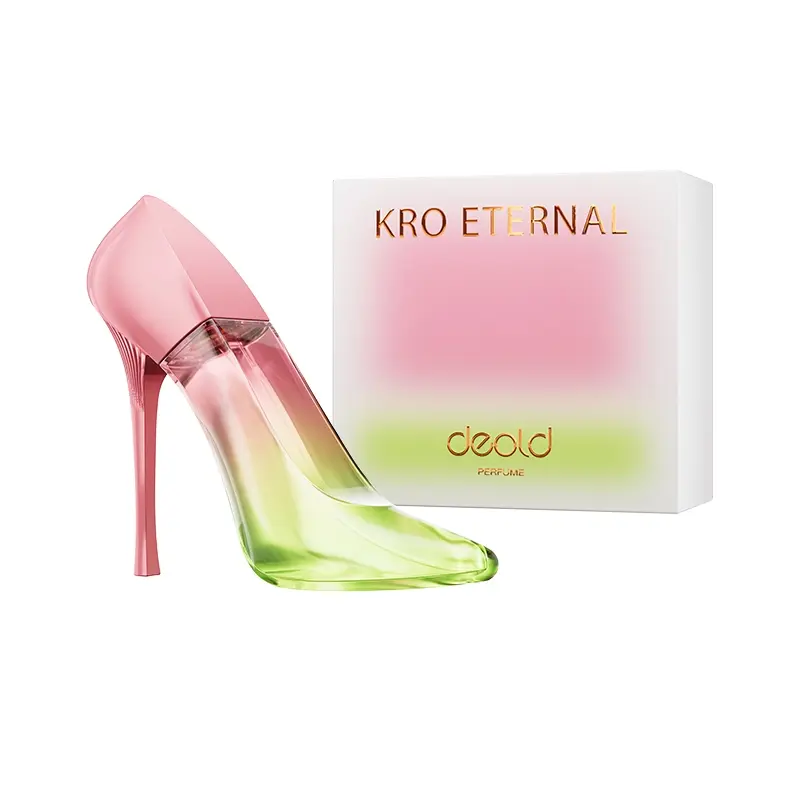 High Heel Shape Perfume Long-Lasting Scent Women's Fragrance 50ML Christmas Gift Perfect Wooden Notes