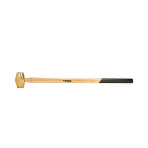 212 MAIN UV Protected 6 lbs Brass Hammer, 32 in. Tapered Wood Handle, ABC6BW Model