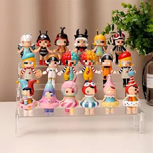 Acrylic Display Stand, Three-Tier Perfume Storage Rack, Cosmetic Display Stand, Multi-Functional Paper Cup Holder, Character Display Stand, Party Dessert Stand