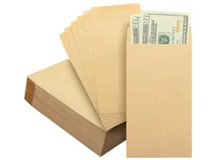 Money Envelopes for Cash Saving Challenge and Budgeting 100 Pack 6.5" x 3.5"