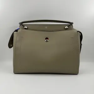 Pre-owned FENDI leather tote Messenger handbag