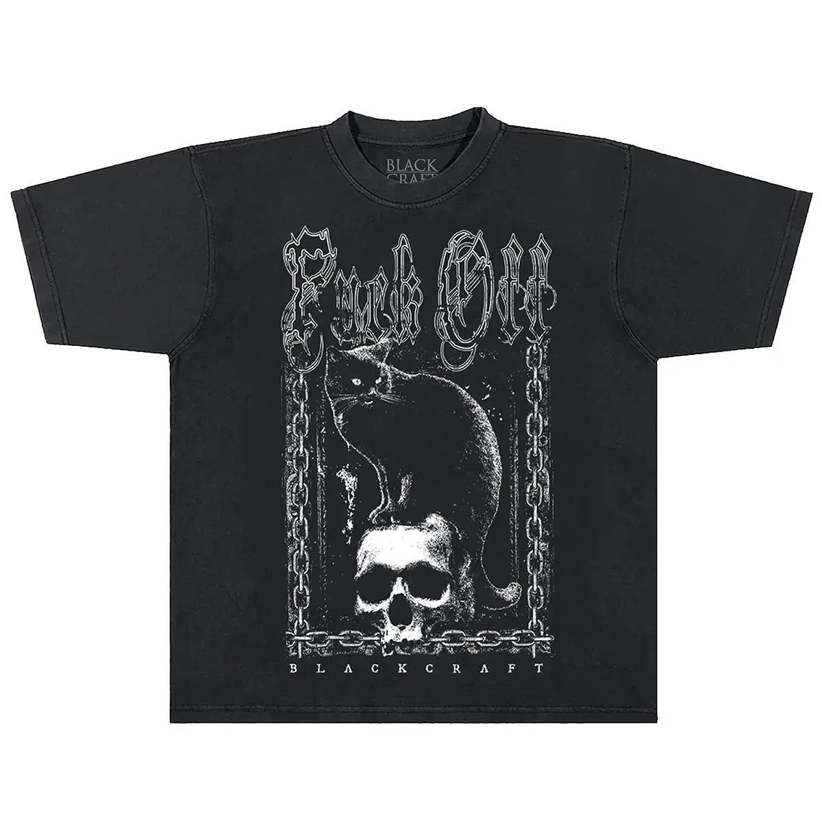 F Off Black Cat T-Shirt