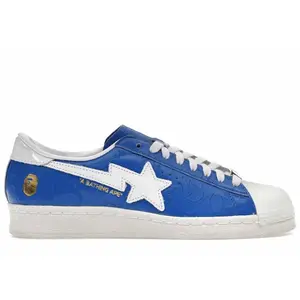 adidas Men's Superstar Vintage Bape Blue White, from StockX